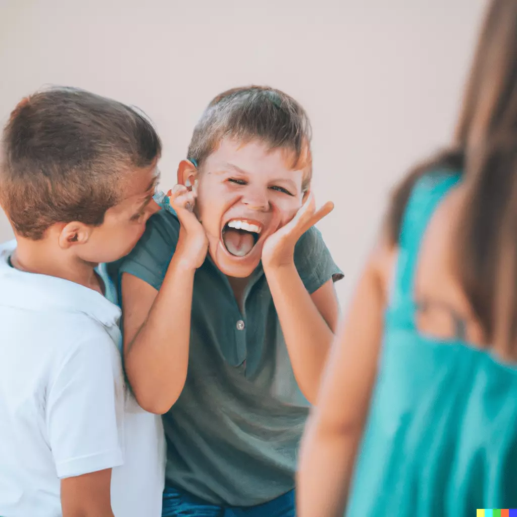 Enfant qui se disputent